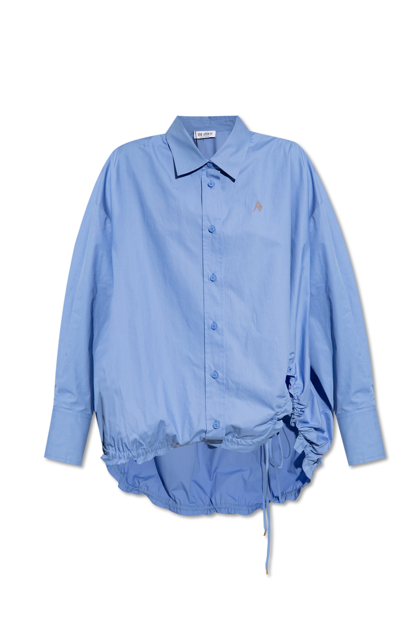 Blue Oversize cotton shirt The Attico Vitkac Germany